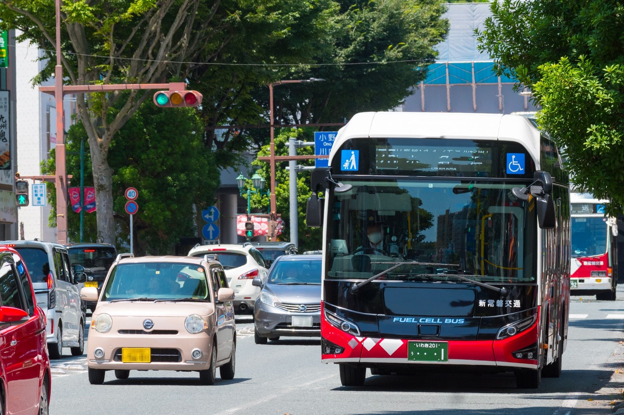 いわき201う1 新常磐交通 トヨタSORA ZBC-MUM1NAE|バスずかん