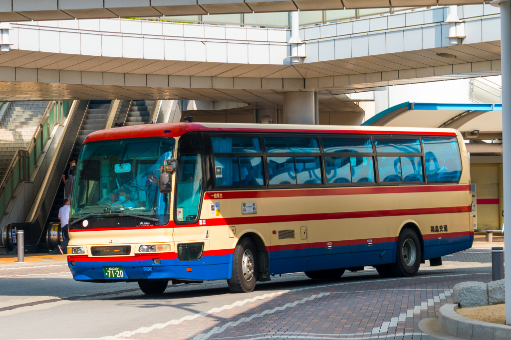 福島交通のバスの写真 郡山210あ7120 三菱ふそう エアロバス KC-MS829