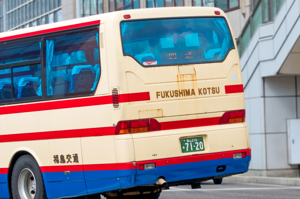 福島交通のバスの写真 郡山210あ7120 三菱ふそう エアロバス KC-MS829