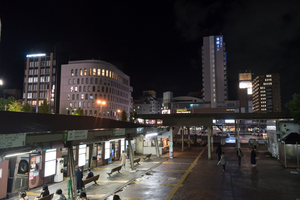 新潟駅スイッチバック式バスターミナル